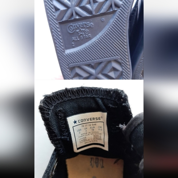 Baby Converse All Star shoes size 2 - Picture 6 of 6